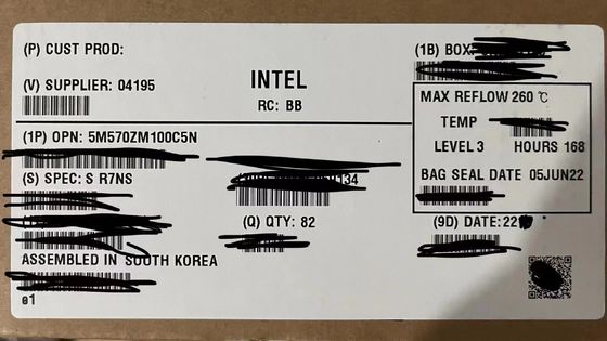 5M570ZM100C5N IC CPLD 440MC 9NS 100MBGA 컴퓨터 IC 칩 복잡한 프로그래밍 가능한 논리 장치
