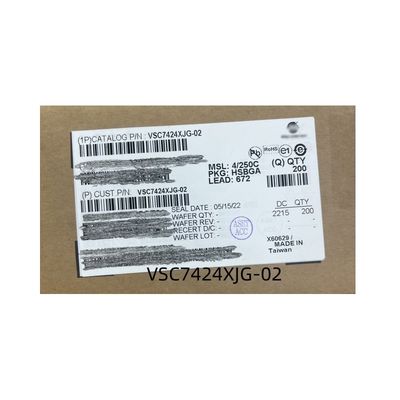 VSC7424XJG-02 Telecom IC Ethernet Switch 672-HSBGA Electronic Component Integrated Circuit IC Chip