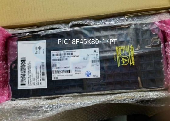 PIC18F45K80-1/PT IC Microcontroller MCU 8BIT 64KB FLASH 44TQFP