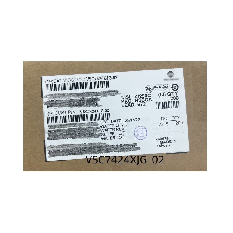VSC7424XJG-02 Telecom IC Ethernet Switch 672-HSBGA Electronic Component Integrated Circuit IC Chip