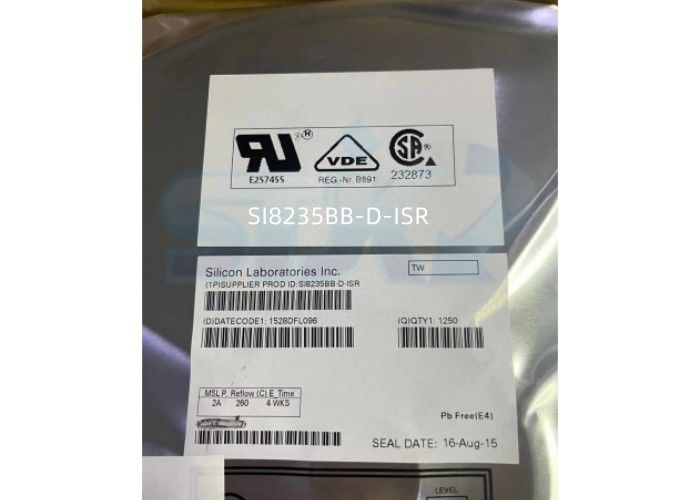 SI8235BB-D-ISR 4A Gate Driver IC Capacitive Coupling 2500Vrms 2 Channel 16-SOIC
